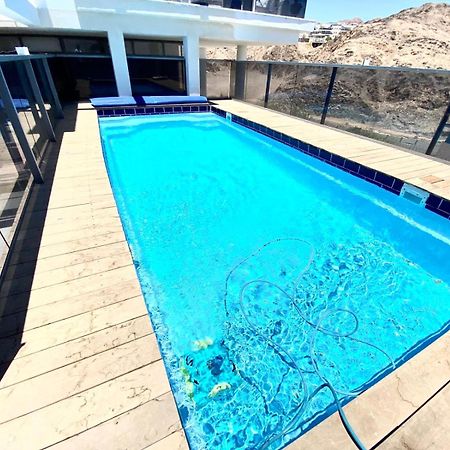 Stunning Penthouse With Sea Views And Private Heated Pool Apartment Eilat Ngoại thất bức ảnh