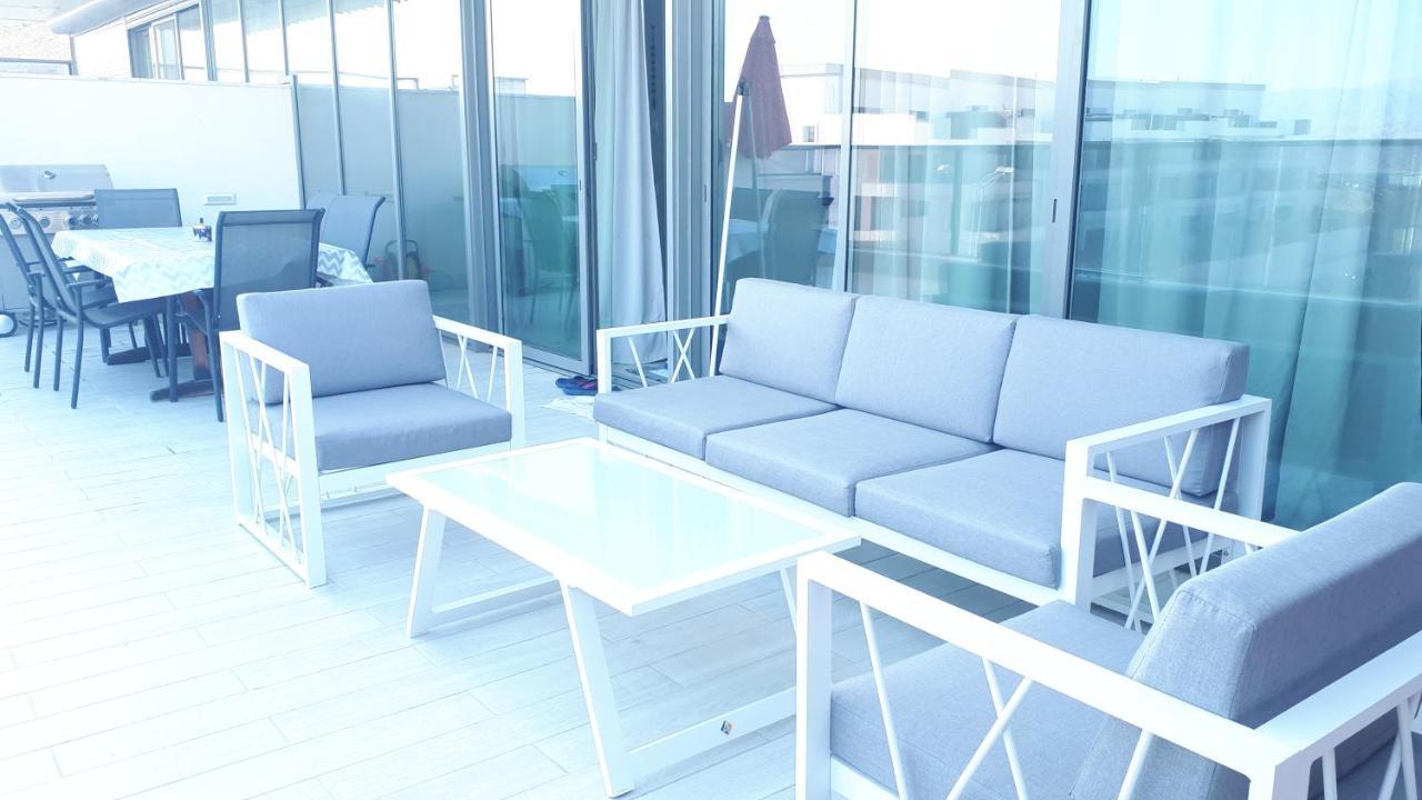 Stunning Penthouse With Sea Views And Private Heated Pool Apartment Eilat Ngoại thất bức ảnh